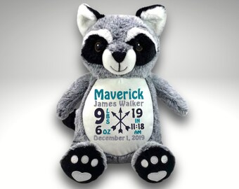 Babys First by Nemcor 3 Piece Infant Christmas Gift Set Raccoon Babys First by Nemcor 3 Piece Infant Christmas Gift Set Raccoon