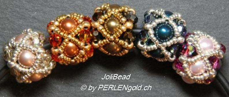 Tutorial: JoliBead Beaded Bead English/German image 1