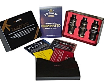 Zestaw upominkowy Nushine Gold, Platinum i Gem Reviver