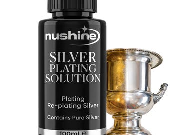 Nushine Silver Plating Solution: Czyste platerowanie srebrem mosiądzu, miedzi i brązu