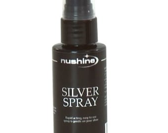 Nushine Silver Polish Spray, przyjazna dla środowiska formuła 50ml