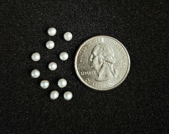 Size 150 Sterling Silver Granulation Balls With Flat Bottom For Soldering Accents ~3.75mm•  10 Piece Pack: Handmade To Order
