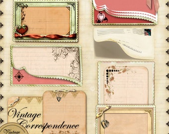 Vintage Correspondence No.1, Digital Illustrations