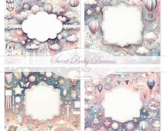 Digital Prints, Sweet Baby Dreams No.2, Digital Illustration