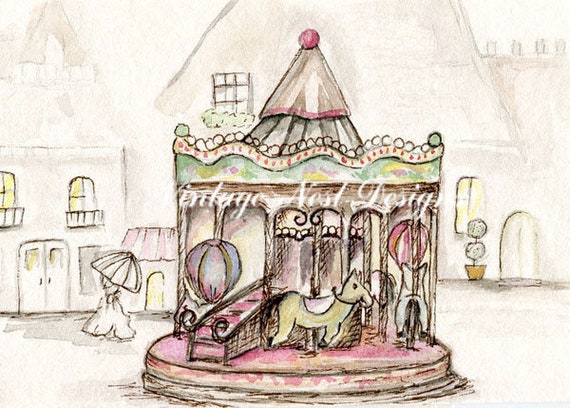 Wall Decor Carousel No.1 Digital Instant Download | Etsy
