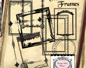 Vector Frames No.1, Digital Illustrations