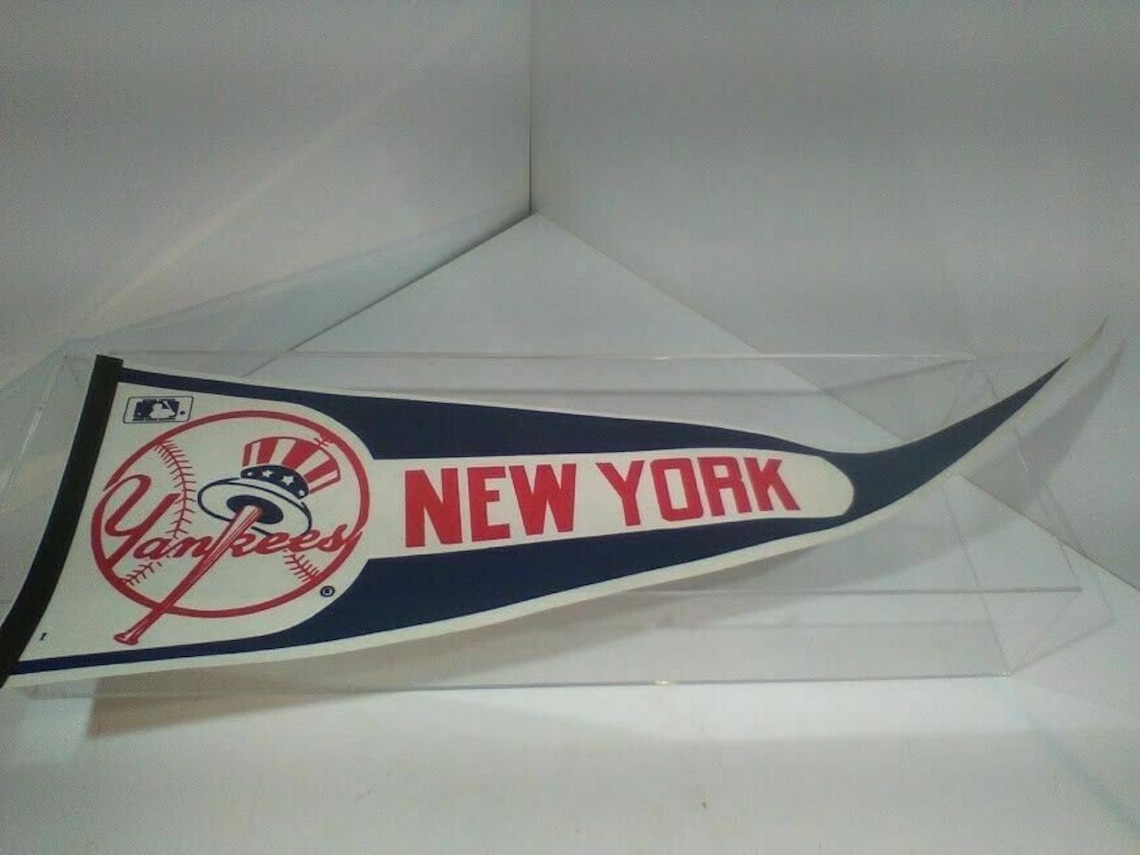 Vintage New York Yankees Pennant 12 X 30 in Etsy
