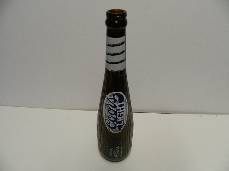 Coors Light Limited Edition Glass Baseball Bat Bottle 1996 Etsy