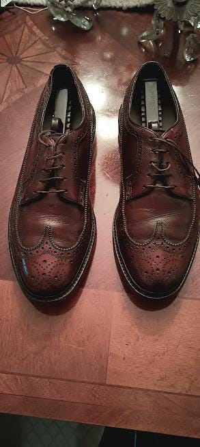 Florsheim Imperial Men\'s Brown Leather Oxfords s-l400.jpg main image 4