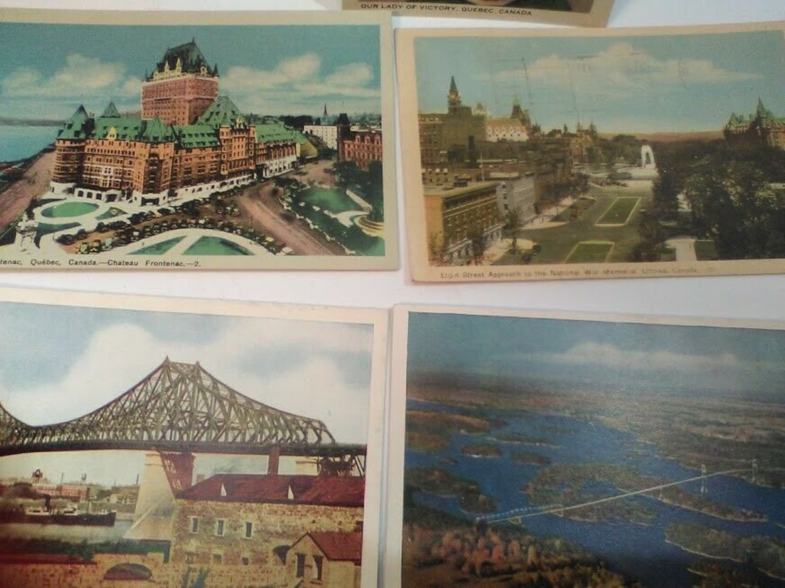 Lot of 18 Assorted Vintage Canadian Post Cards Etsy