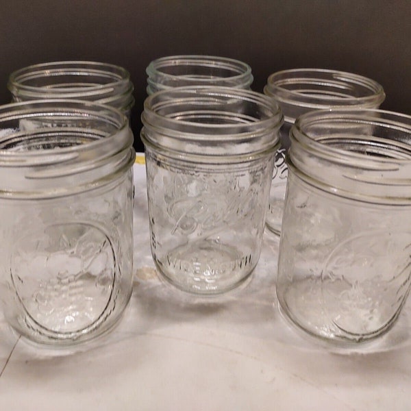 Embossed Mason Jars Etsy