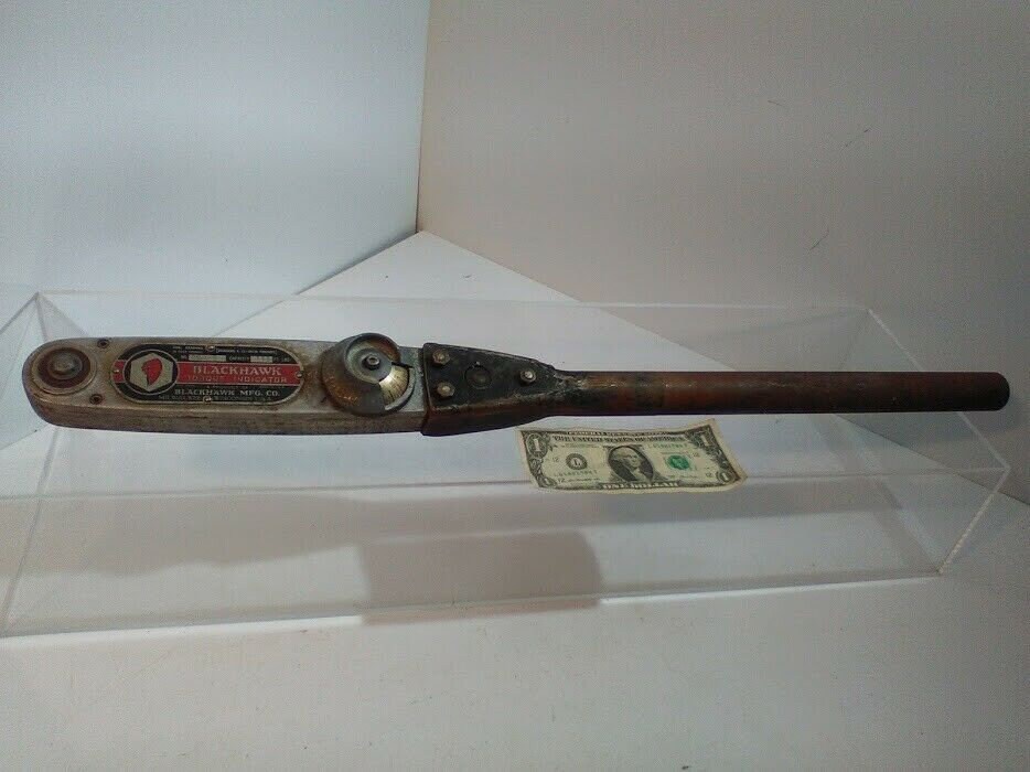Blackhawk Torque Wrench Indicator Wrench 1/2 Capacity Etsy