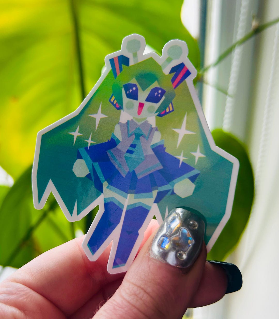 Alien Miku Sticker - Etsy