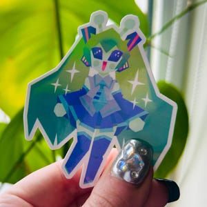 Alien Miku Sticker