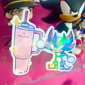 Shadow the Hedgehog: Ultimativer Hydratationsaufkleber
