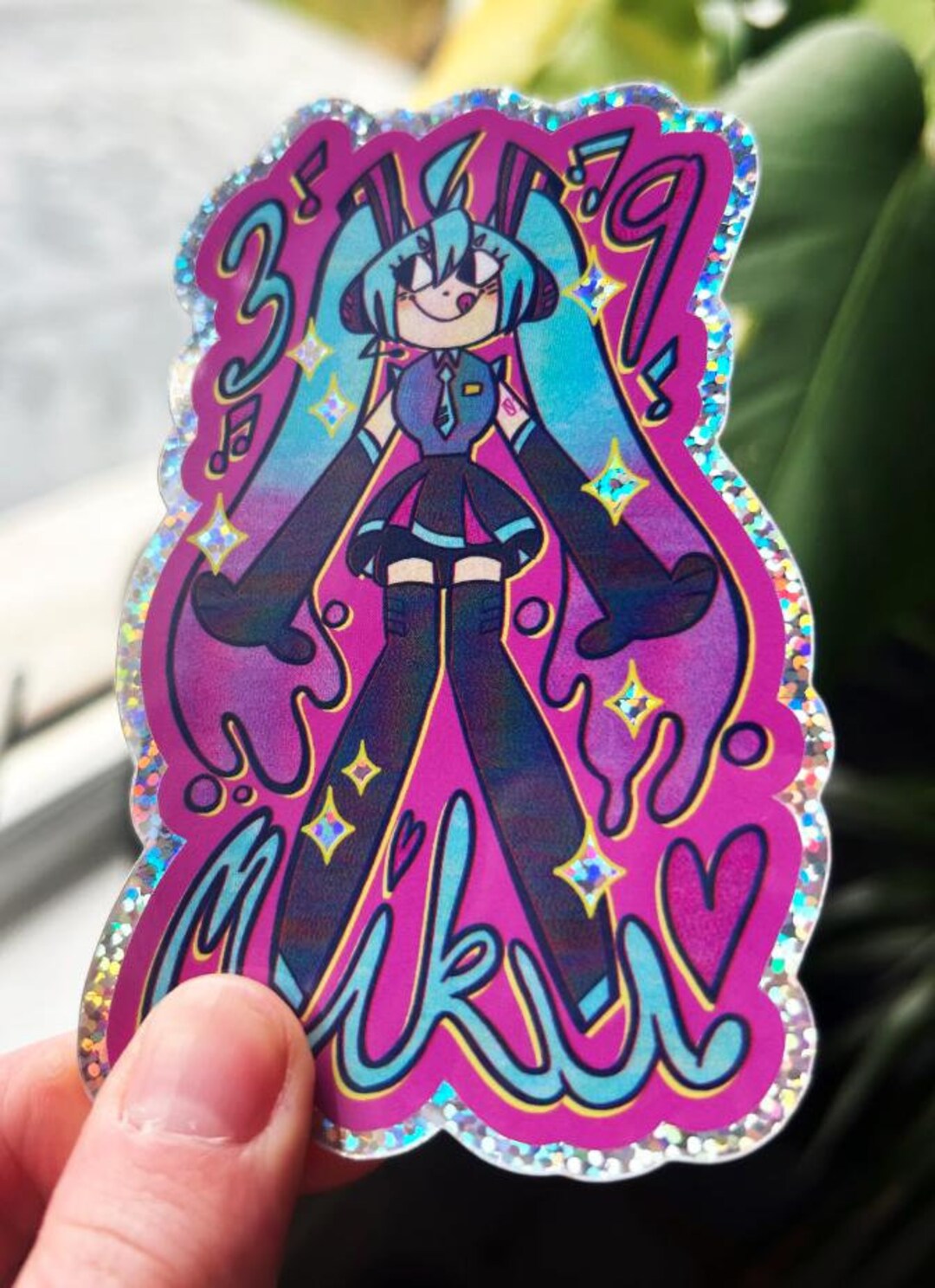 Hatsune Miku Sticker - Etsy