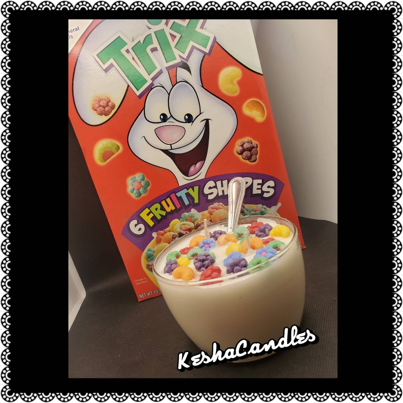 TRIX Cereal Bowl Candle - Etsy