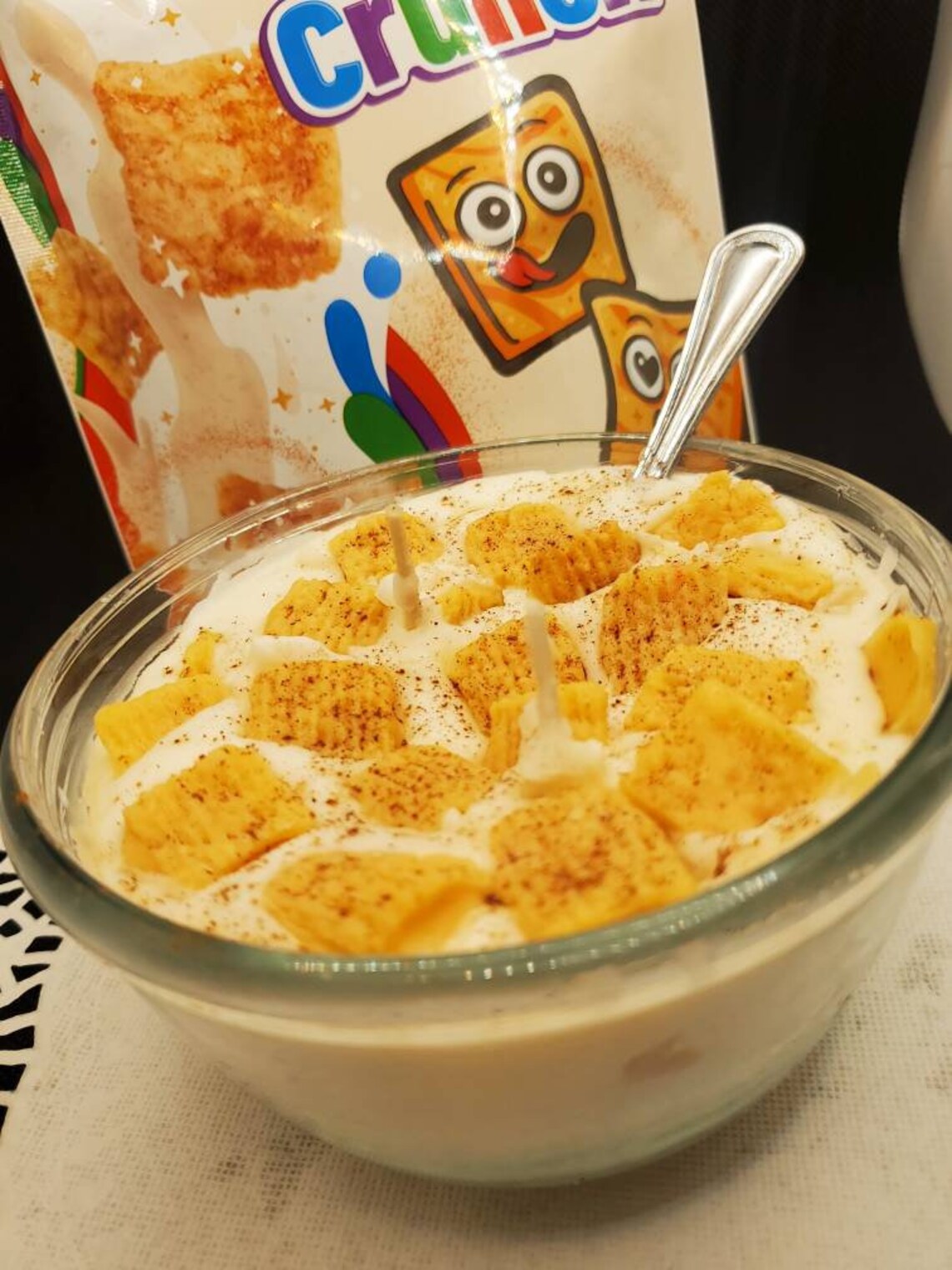 Cinnamon Toast Crunch Bowl Candle Etsy