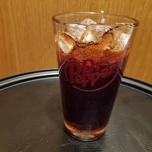 Dr Pepper Drink Candle