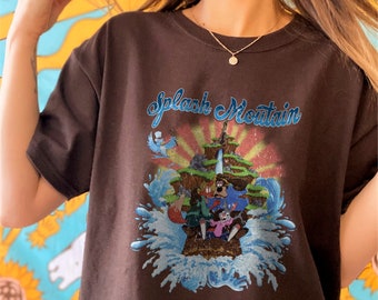 Disney Vintage Splash Mountain 1998 Shirt, Disney shirt, Disney Family Vacation Shirt, Disneyland shirt, Disney Vintage Shirt, Disneyworld