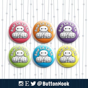 Hero Magnets: Emoji Big Button Magnets, Set of 3