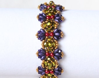 Purple Wings Bracelet