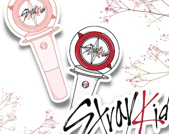 Set de pegatinas luminosas de Stray Kids, pegatinas SKZ K-Pop