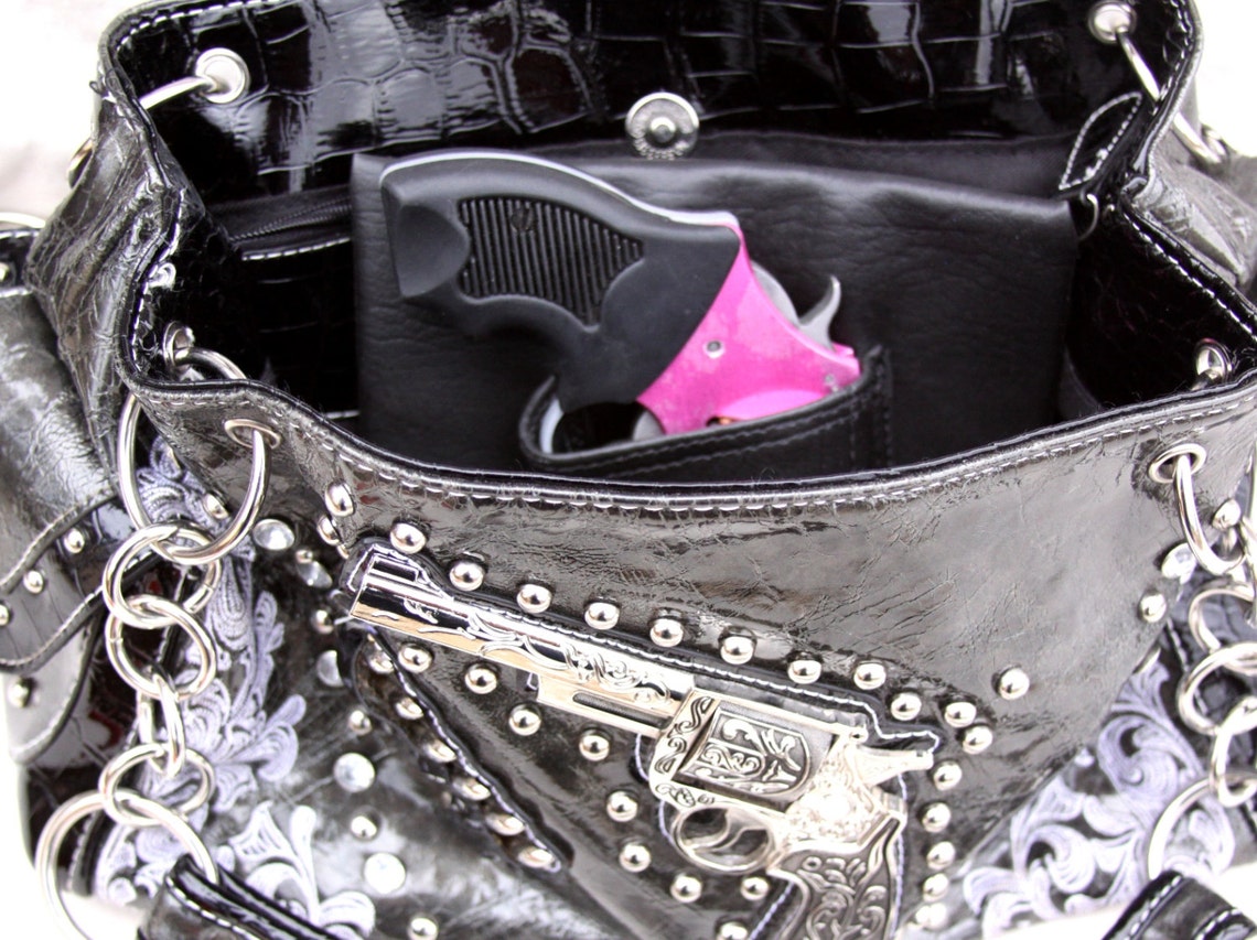 Revolver Purse Holster Black Concealed Carry LCR Bodyguard Etsy