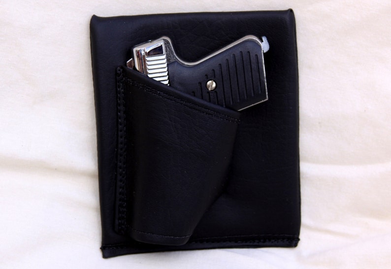 Mini Auto Black Concealed carry purse holster insert 380 LCP Etsy