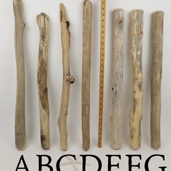 Driftwood Stick, for Macramé, Wall Hanging, Branch, Rod for DIY Décor, Thick, Sturdy, Choice of