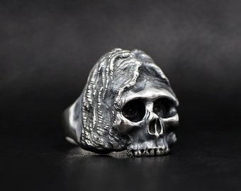 Masked Skull Ring / Made to Order