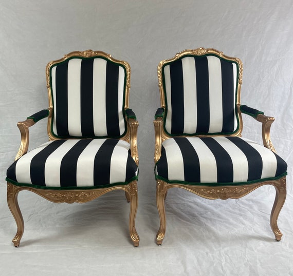 Free Shipping-can Replicate Sold-pair of French Arm Chairs 