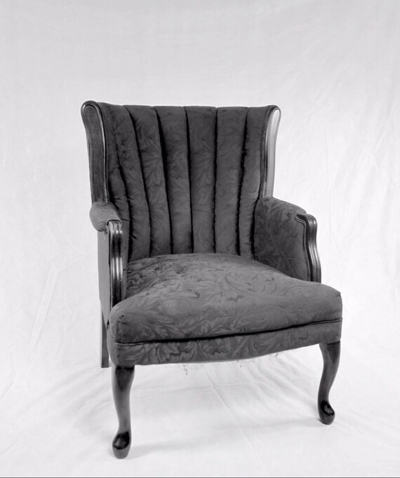 Pair Of Vintage Antique French Channel Back Chair Arm Chair Etsy