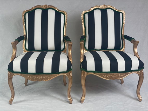 Free Shipping-can Replicate Sold-pair of French Arm Chairs 