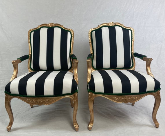 Free Shipping-can Replicate Sold-pair of French Arm Chairs 