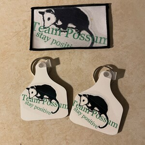Positive Possum Keytags