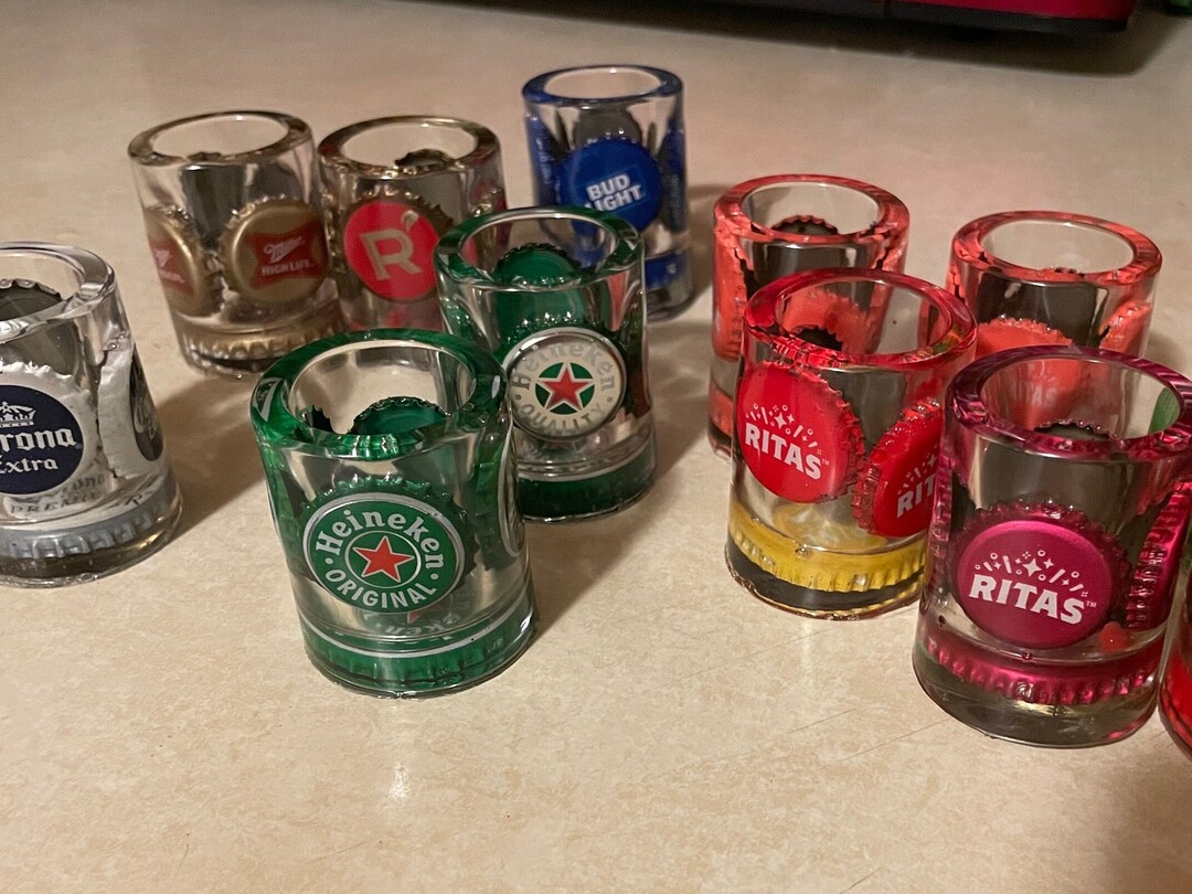 Bottle Cap Shot Glass Etsy