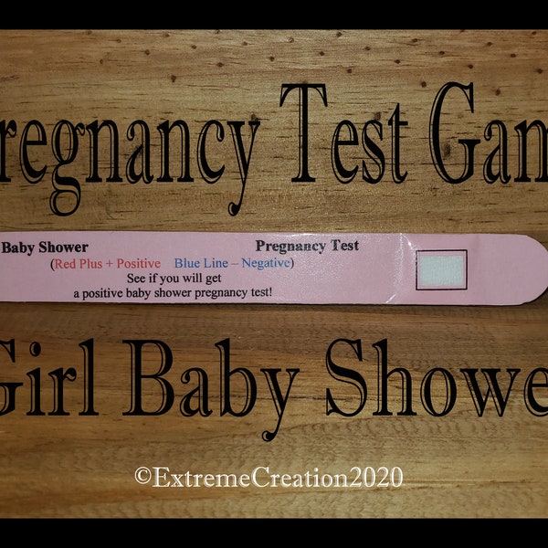 Pregnancy Test Game - Etsy