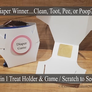 20 Baby Shower Dirty Diaper Game | Girl | Boy | Neutral