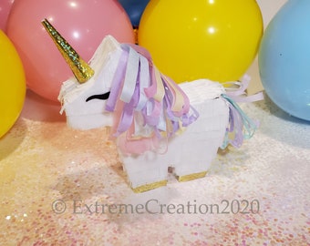 Unicorn Mini Pinata - Party Favor - Pinata - Unicorn Party - Unicorn Pinata Mini - Unicorn Decor