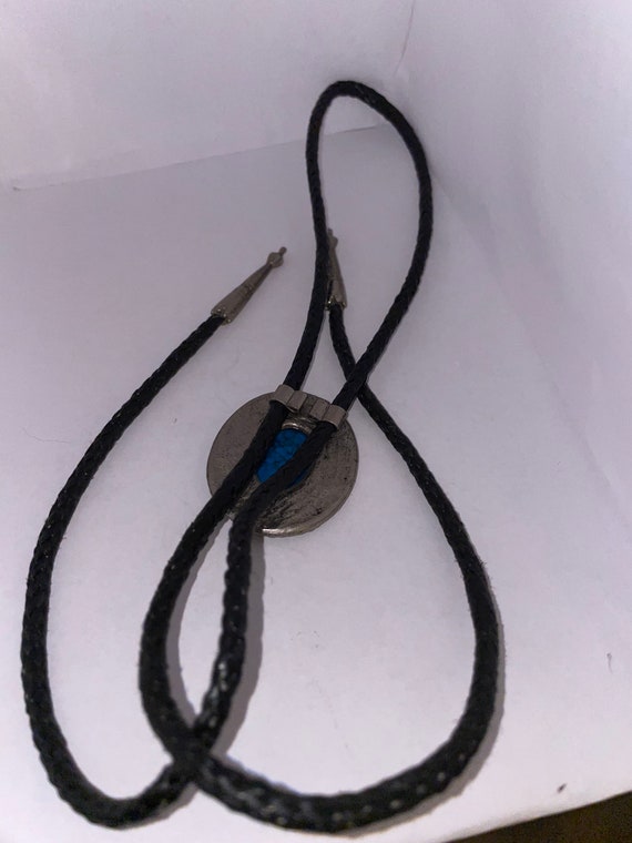 Turquoise Bolo Tie - image 4