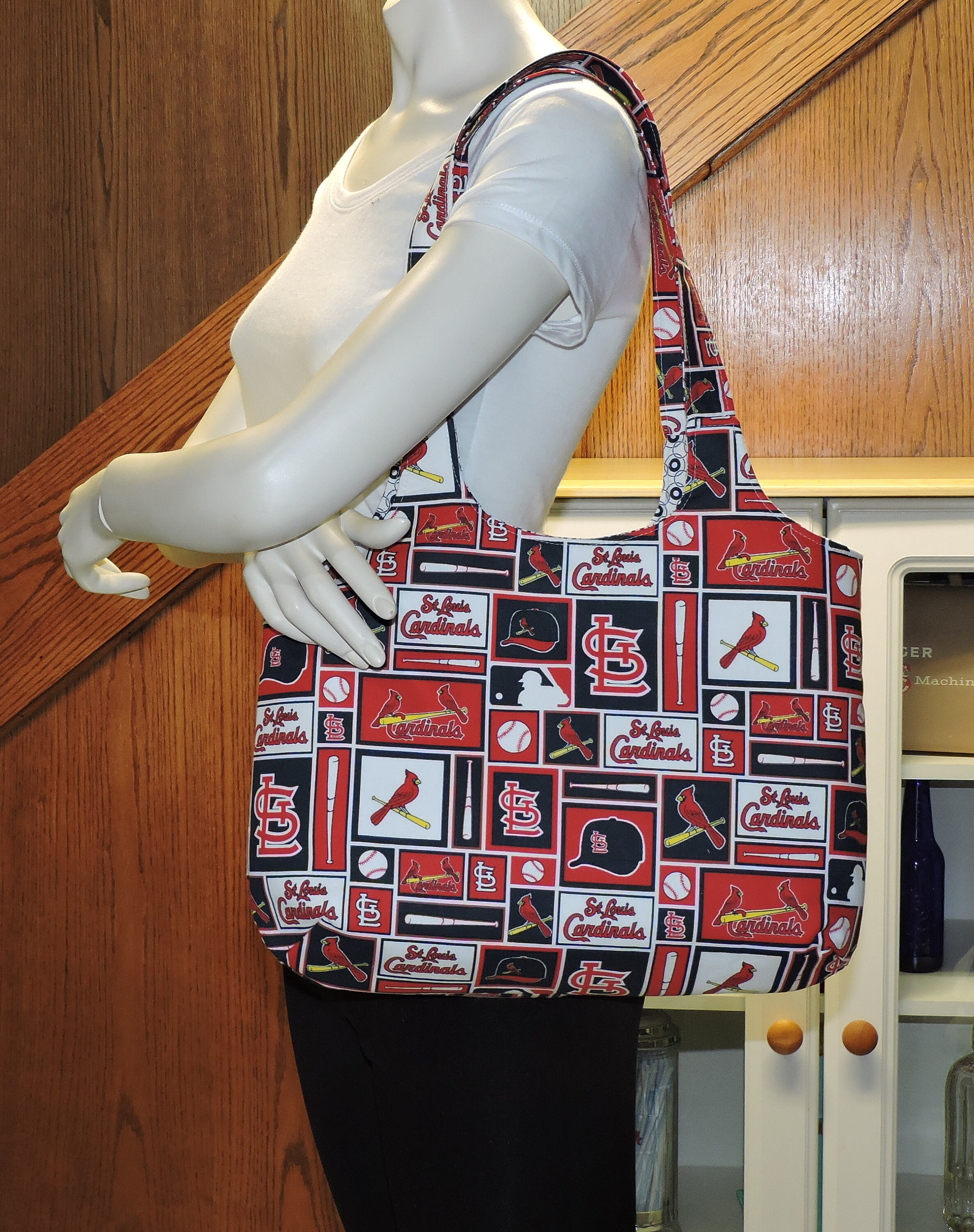 St. Louis Cardinals Patchwork Daphne Tote, Handbag