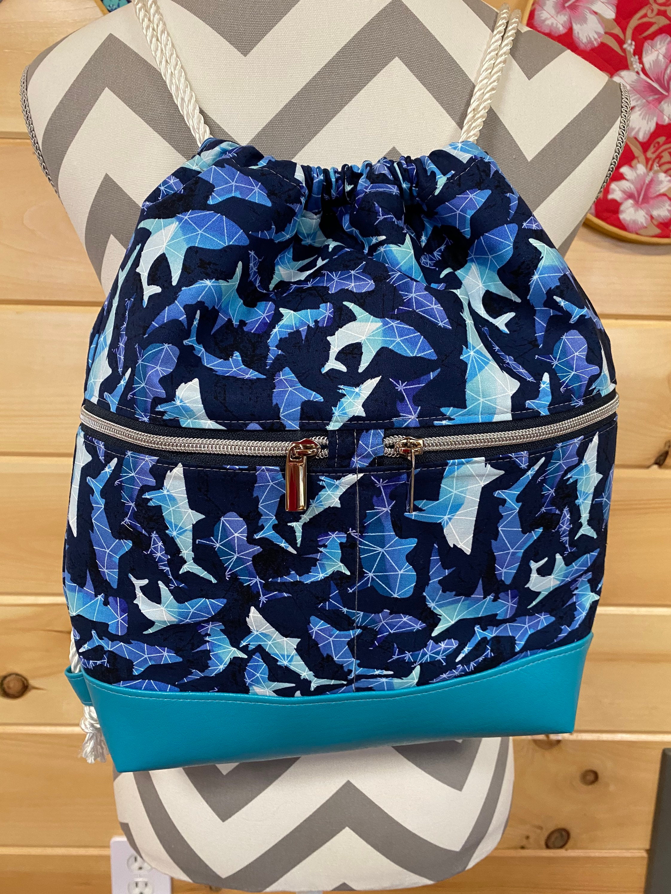 begonia drawstring backpack