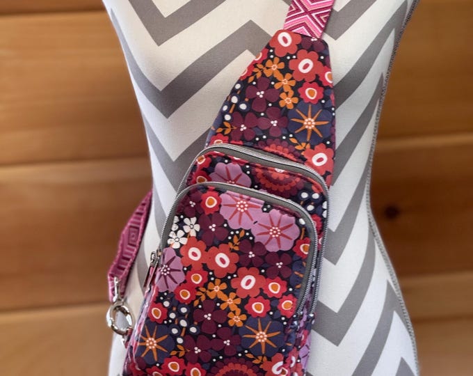 Featured listing image: Quilted Sling Backpack, Heartland Sling Backpack