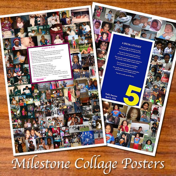 Items similar to Customized Photo Posters on Etsy