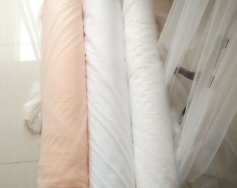 Stretch Braut Tüll Stoff, Weiche Illusion Mesh Stoff Schüttgut, Hochwertige Tüll Material, 300 cm/118 zoll Breite Netzstoff