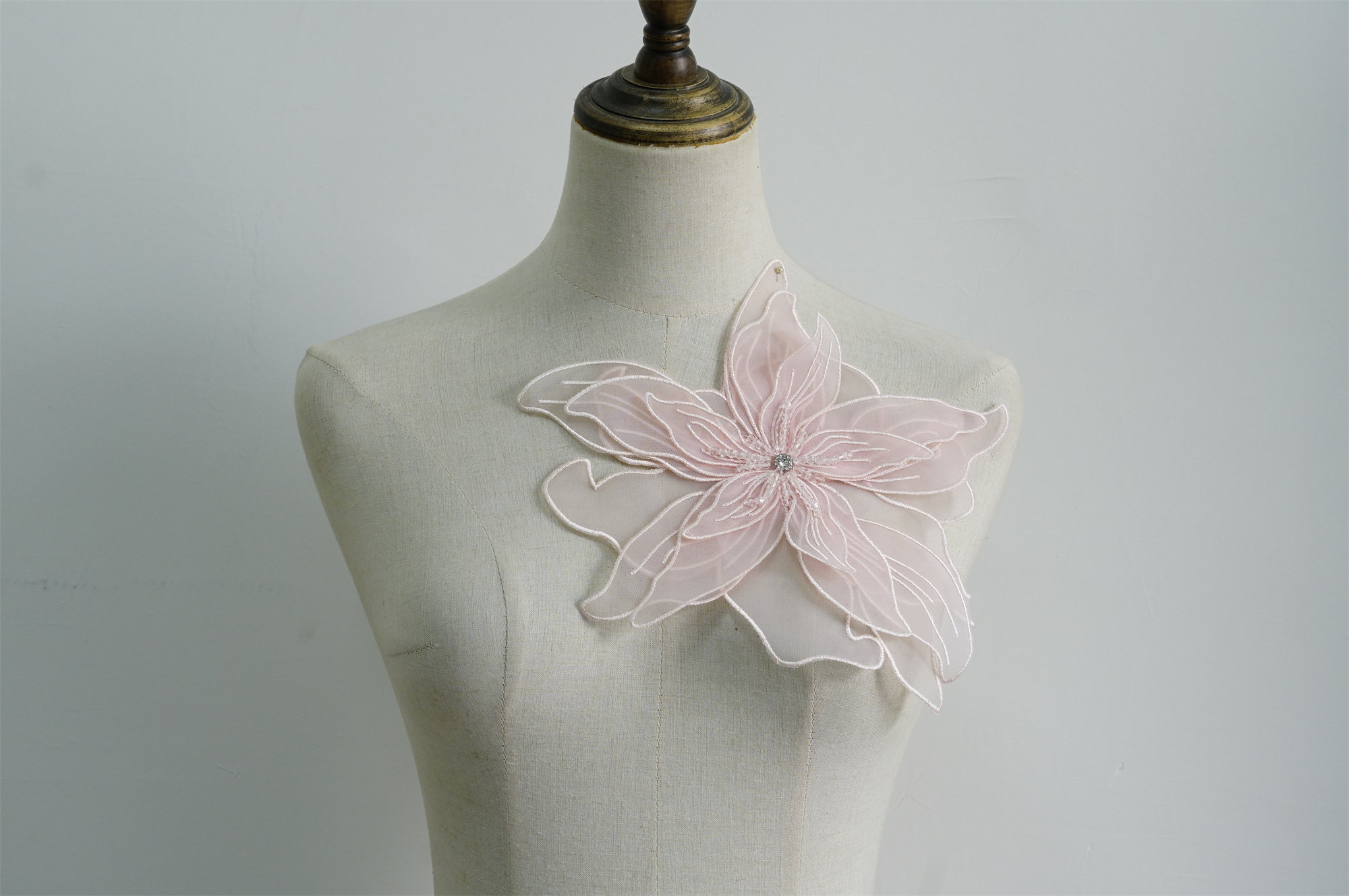 3 Pink Flowers on Headband - Etsy