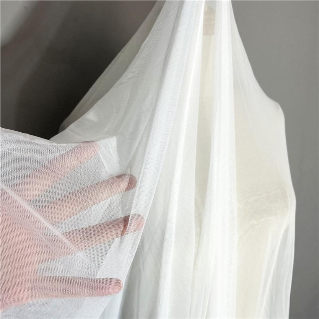 67 Colors - 4 Way Stretch Mesh Fabric, Sheer Transparent Soft Power Net ...