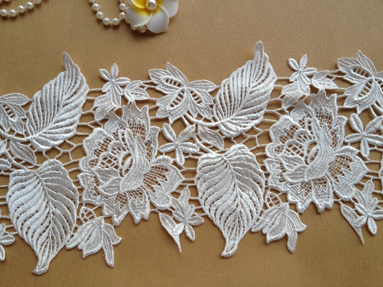 Embroidered Lace Trim