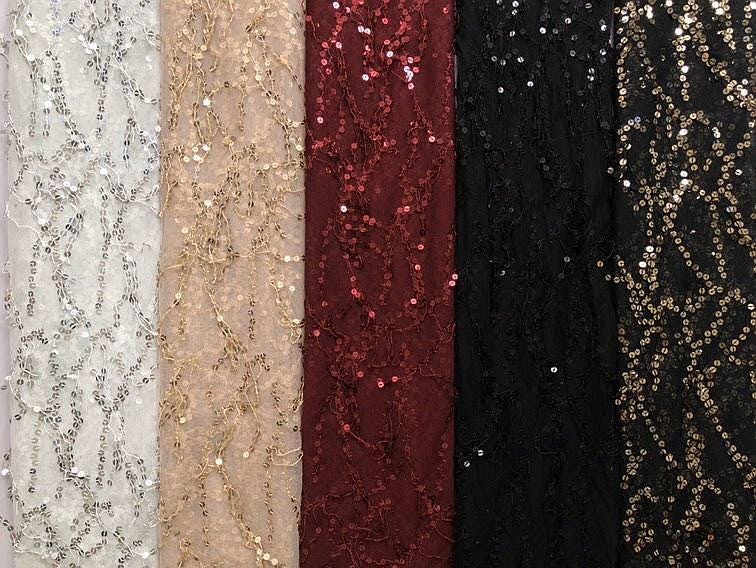 Nastro Passamaneria Con Frange – Pizzo Nappa 30 Cm X 10 Yards – Multicolore – Per Abiti Latino E Fai Da Te - 3